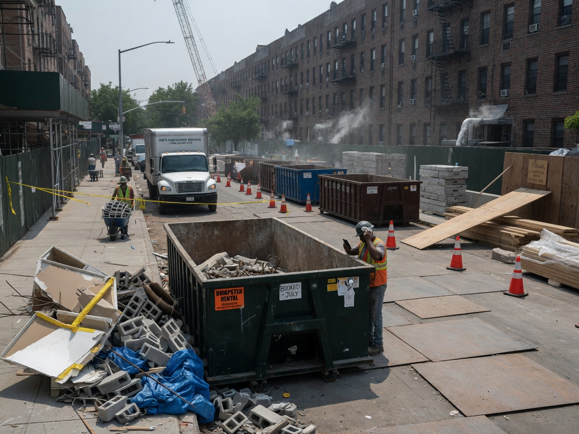 What Affects Dumpster Rental Prices During Peak Summer Construction In NYC