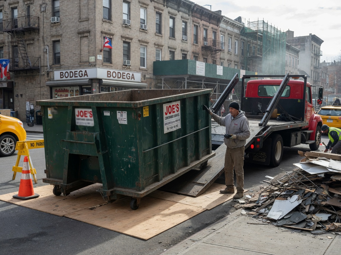 Dumpster Rental work by New York Dumpster Rental pros in New York, NY